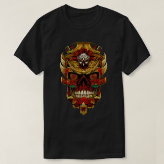 T-shirt Luks Skull Style Japon