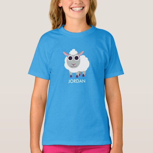 T-shirt Lulu les moutons (Devant)