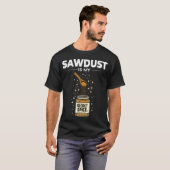 T-shirt Lumberjack Woodworker Woodcutter Carpenter drôle (Devant entier)