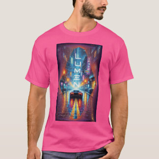 T-shirt LUMEN Seul dans la ville de lumières ami