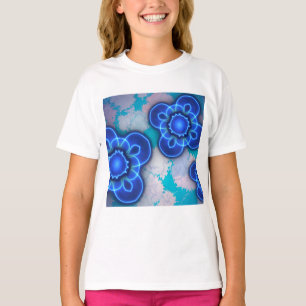 T-shirt Lumière bleue