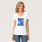T-shirt Lumière bleue (Devant entier)