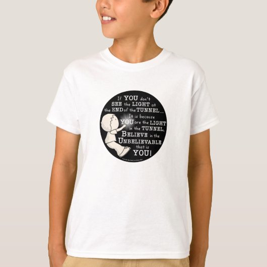 T-shirt Lumière dans le tunnel (Devant)