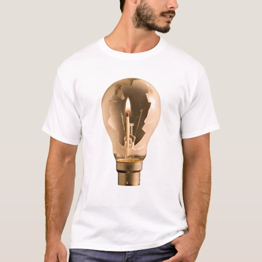 T-shirt Lumière dans l'obscurité (Devant)