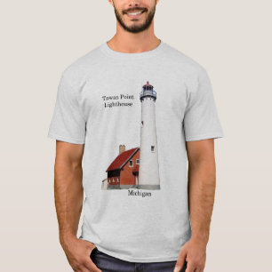 T-shirt Lumière de chemise de Tawas Point Lighthouse