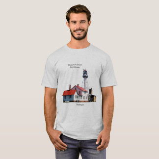 T-shirt Lumière de chemise de Whitefish Point Lighthouse