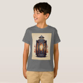 T-shirt Lumière de guidage" (Devant entier)