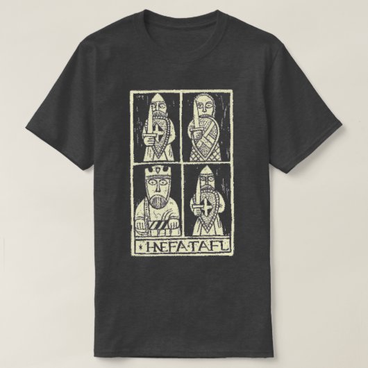 T-shirt Lumière de Hnefatafl dans le noir (Design devant)