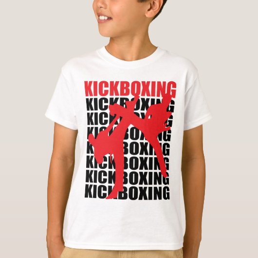 T-shirt Lumière de Kickboxing (Devant)