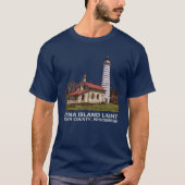 T-SHIRT LUMIÈRE DE L'ÎLE CANA (Devant)