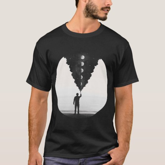 T-shirt Lumière de lune (Devant)