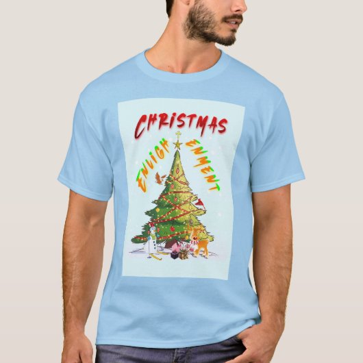T-shirt Lumière de Noël (Devant)