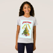 T-Shirt Lumière de Noël (Devant entier)