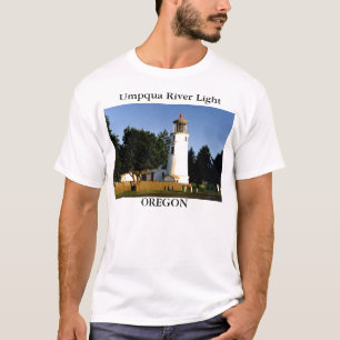 T-shirt Lumière de rivière d'Umpqua, chemise de l'Orégon
