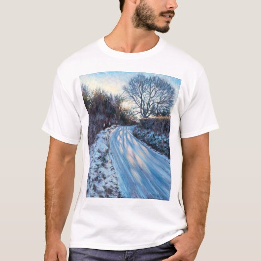 T-shirt Lumière d'hiver (Devant)