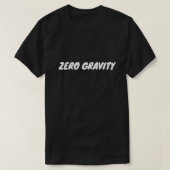 T-shirt lumière dirigée en gravité nulle (Design devant)