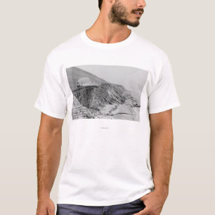 T-shirt Lumière du jour Pacifique du sud TrainCoast