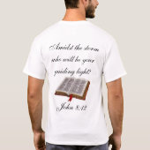 T-shirt Lumière du monde (Dos)
