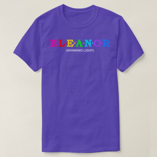 T-shirt Lumière Eleanor (Design devant)