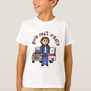 T-shirt Lumière EMT Paramedic Girl