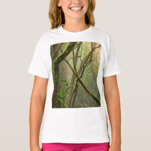 T-shirt Lumière Enchantée à Travers des Vignes Tordues -