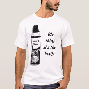 T-shirt Lumière et pelucheux