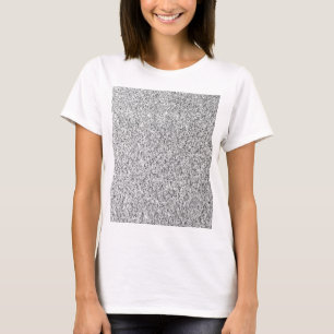T-shirt Lumière grise argentée scintille étincelles