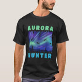 T-shirt Lumière nord de Aurora Hunter (Devant)