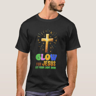T-shirt Lumière Pour Jésus Laissez Votre Lumière Briller C