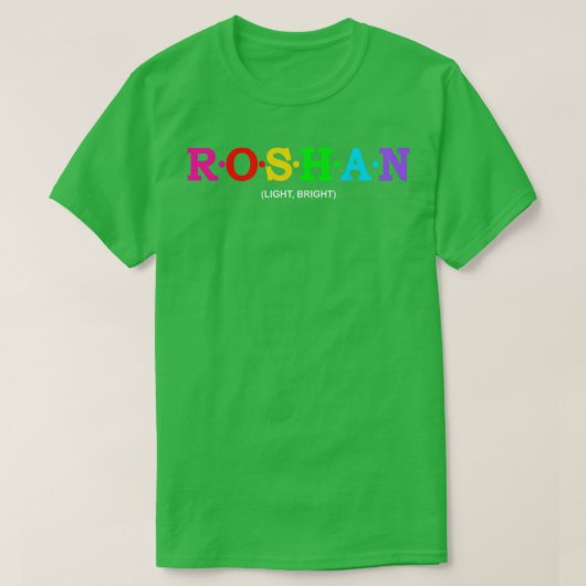 T-shirt Lumière Roshan (Design devant)