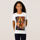 T-Shirt "Lumière Sacrée" "Présence Éternelle" (Devant entier)