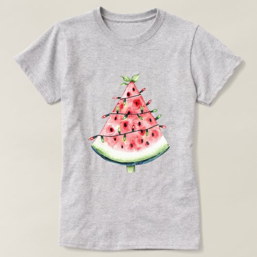 T-shirt Lumières de Fruit de Pastèque (Design devant)