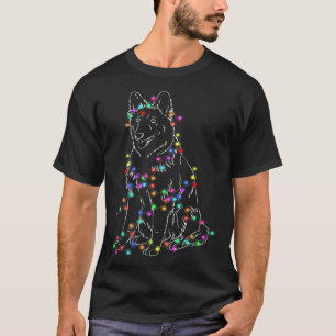 T-shirt Lumières de Noël Berger Allemand 2022 pour hommes