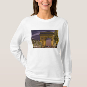 T-shirt Lumières de Noël, champions Elysees, arc De