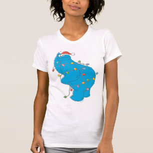 T-shirt Lumières de Noël du Monstre de Cookies vintages