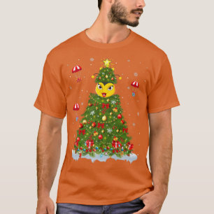 T-shirt Lumières de Noël Matching Famille Drôle Bumble Bee