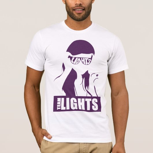 T-shirt LUMIÈRES d'équipe (Devant)