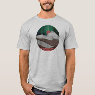T-shirt Lumières du Nord montagnardes