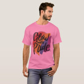 T-shirt Luminosité avec fierté (Devant entier)