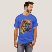 T-shirt Luminosité avec fierté (Devant entier)