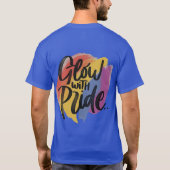 T-shirt Luminosité avec fierté (Dos)