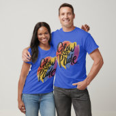 T-shirt Luminosité avec fierté (Unisexe)