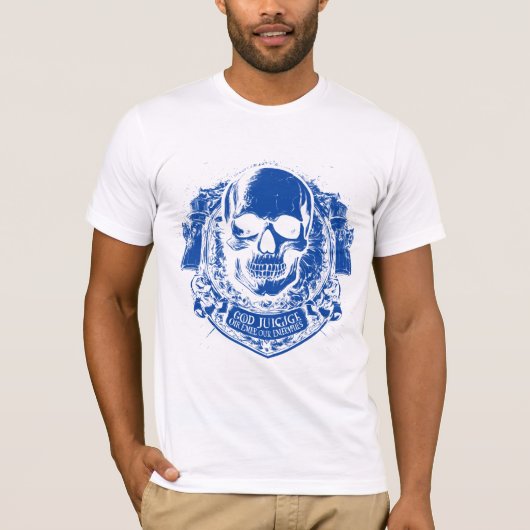 T-shirt Luminosité dans le squelette foncé (Devant)