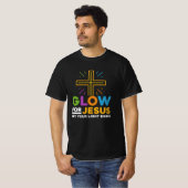 T-shirt Luminosité Pour Jésus Laisser Votre Lumière Foi Br (Devant entier)