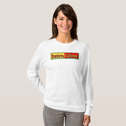 T-shirt Luminosité rétro (Devant entier)