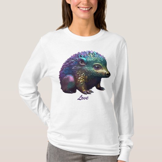 T-shirt Lumos le hérisson (Devant)