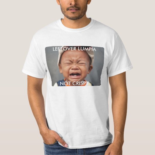 T-shirt Lumpia d'enfant de pauvres non croustillant (Devant)