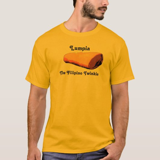T-shirt Lumpia. Le Twinkie philippin. (Devant)