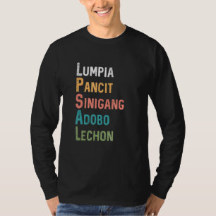 T-shirt Lumpia Pancit Sinigang Adobo Lechon Phili philippi