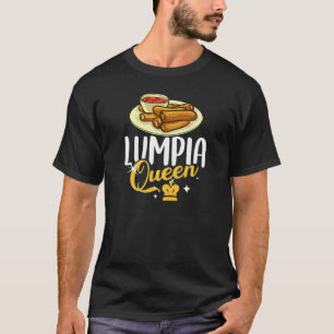 T-shirt Lumpia Queen Wraps cadeau Shanghai Filipino Pinoy
